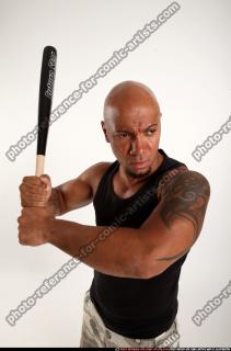 29 Ron Bat Fighting Pose